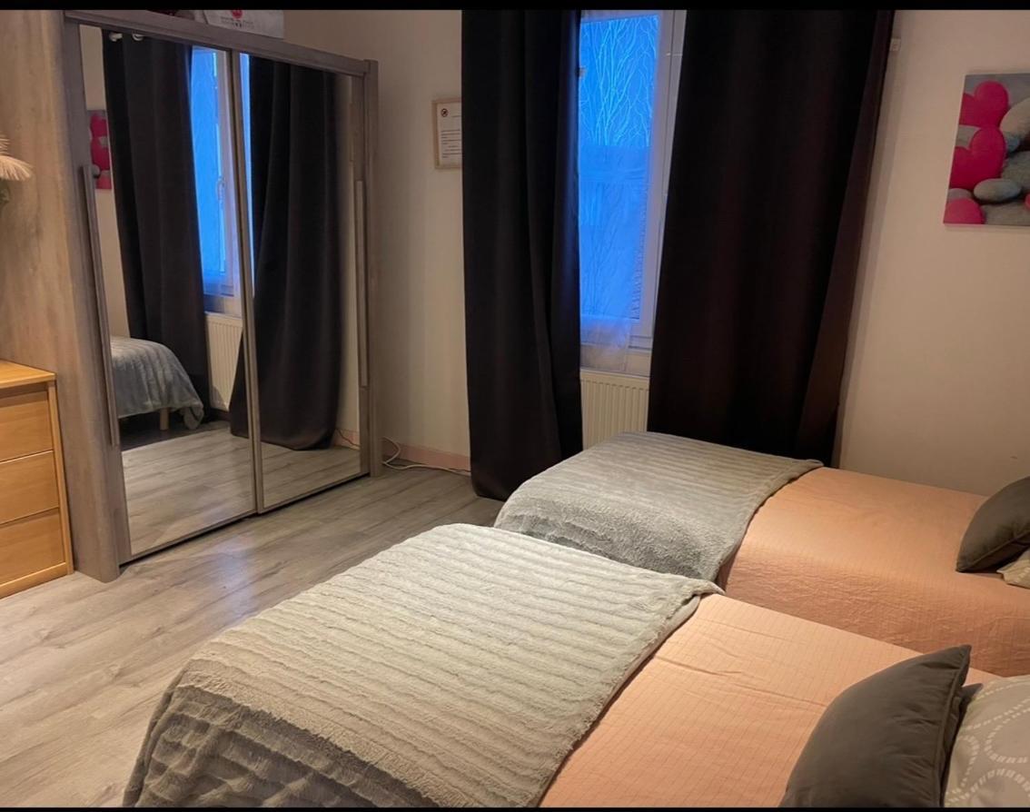 Chambre Julia Lits Separes Dieppe Exterior foto