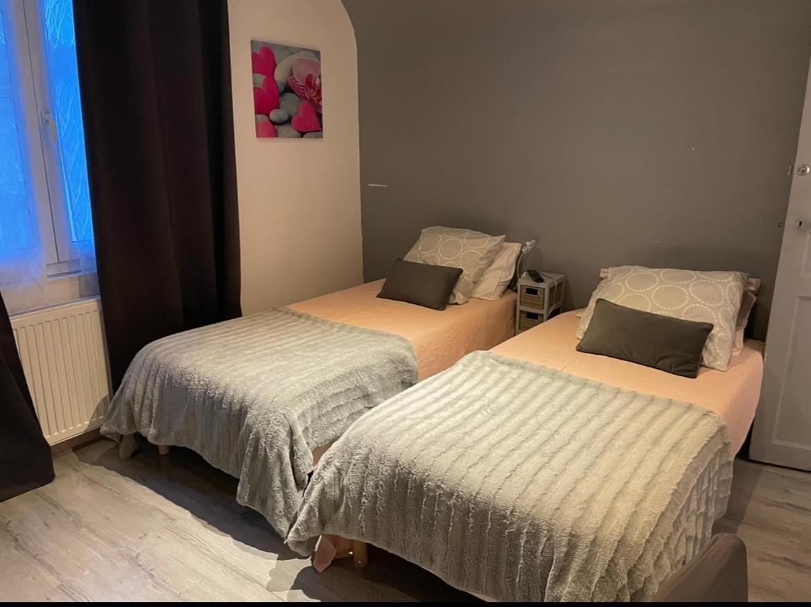 Chambre Julia Lits Separes Dieppe Exterior foto